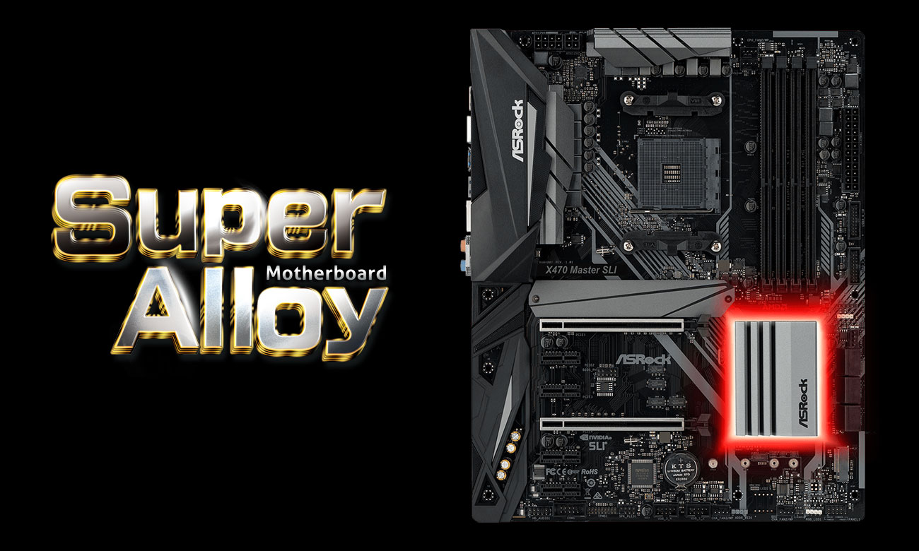 ASRock X470 Master SLI - Płyty główne Socket AM4 - Sklep